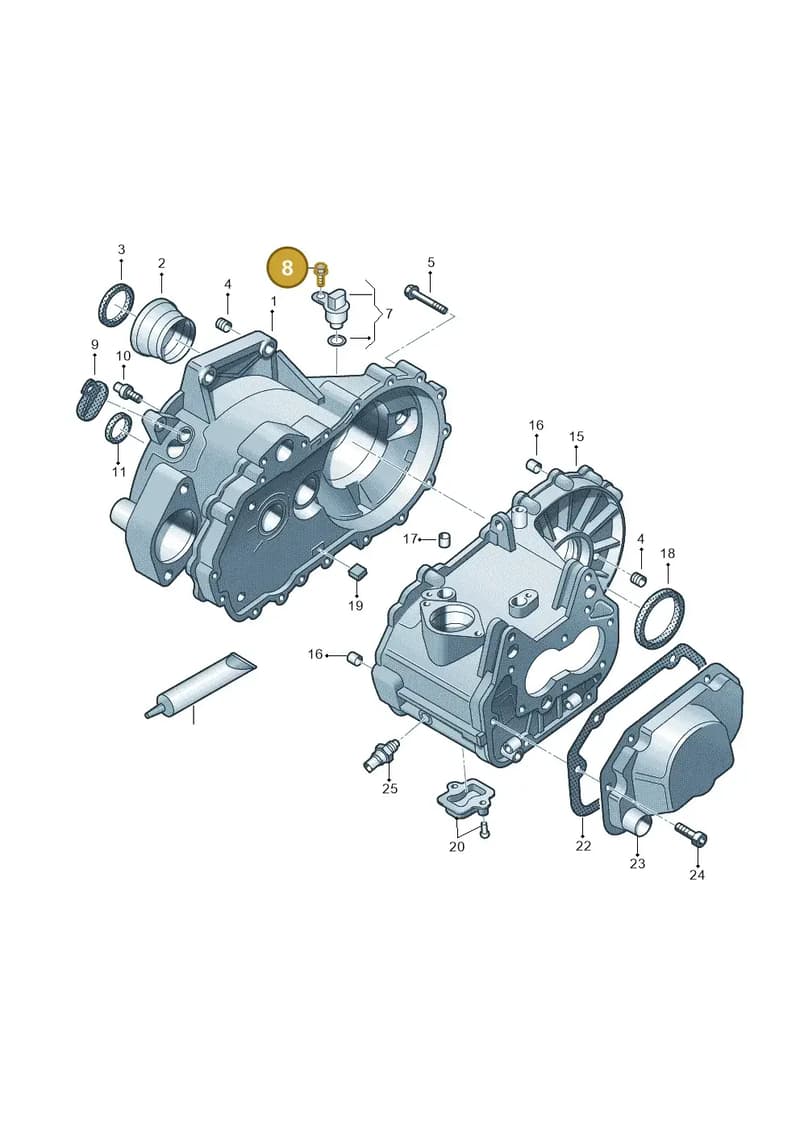 N90947702 — Skoda Rapid (2012-2022) diagram 225301330, position 8