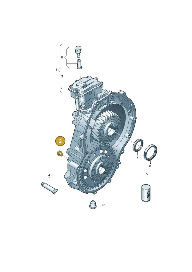 N90965402 — Audi Q8 e-tron (2018-2025) diagram 586300055, position 2