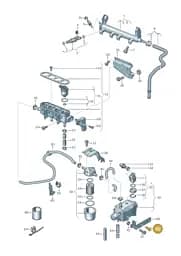 N91001302 Volkswagen Bolt Hexagon Headwith Shoulder (Combi)