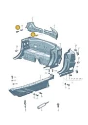 N91007601 Volkswagen Hexagon Head Bolt (Combi)
