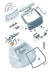 N91048901 Volkswagen Hexagon Socket Head Collared Bolt