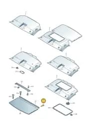 N91061601 Volkswagen Countersunk Wood Screw