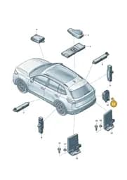 N91077201 Volkswagen Expanding Nut