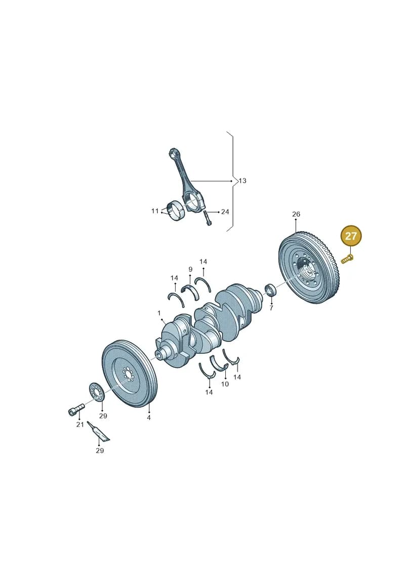 N91082201 — Audi R8 Spyder (2015-2024) diagram 872105015, position 27