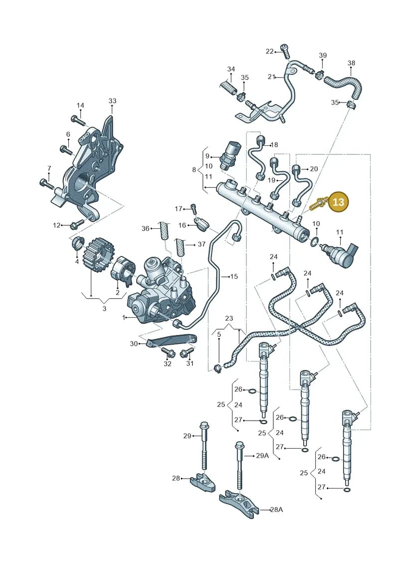 N91089001 — SEAT Ibiza (2015-) diagram 773130000, position 13