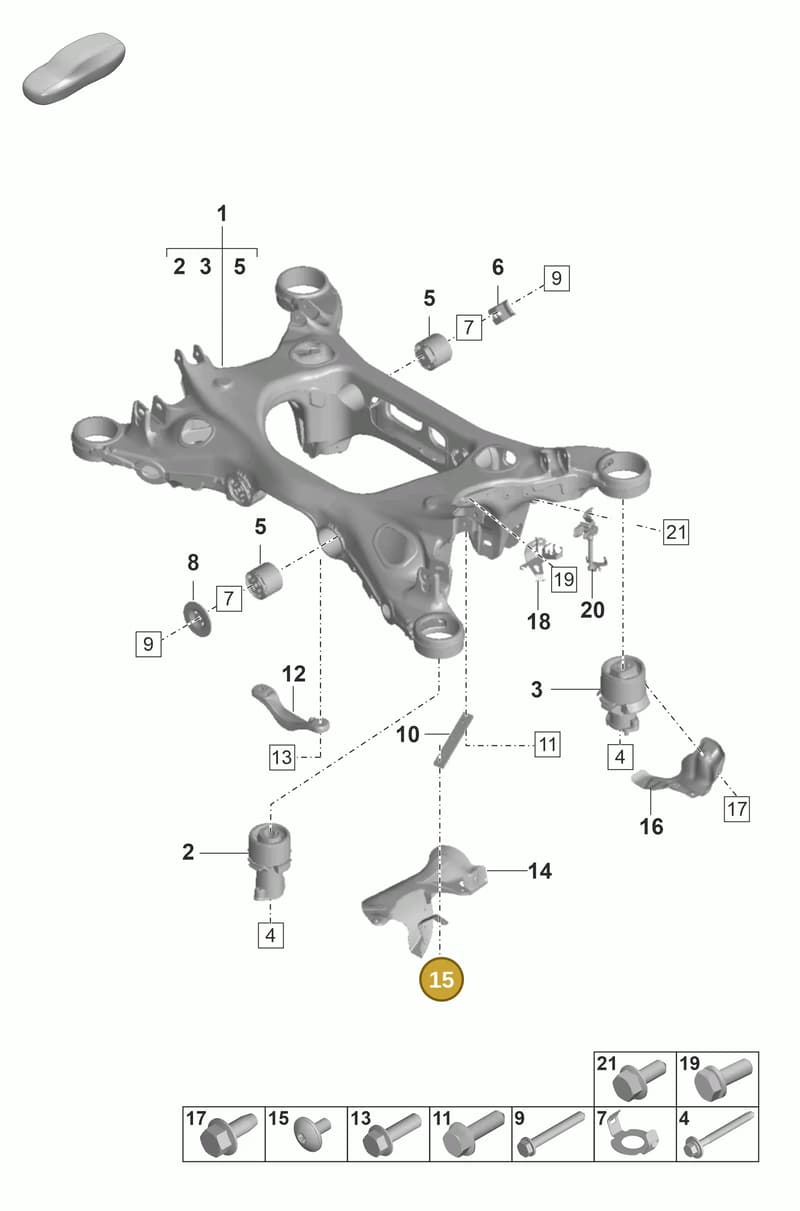 N91096604 — Porsche Panamera (2020-2023) diagram p58501000, position 15