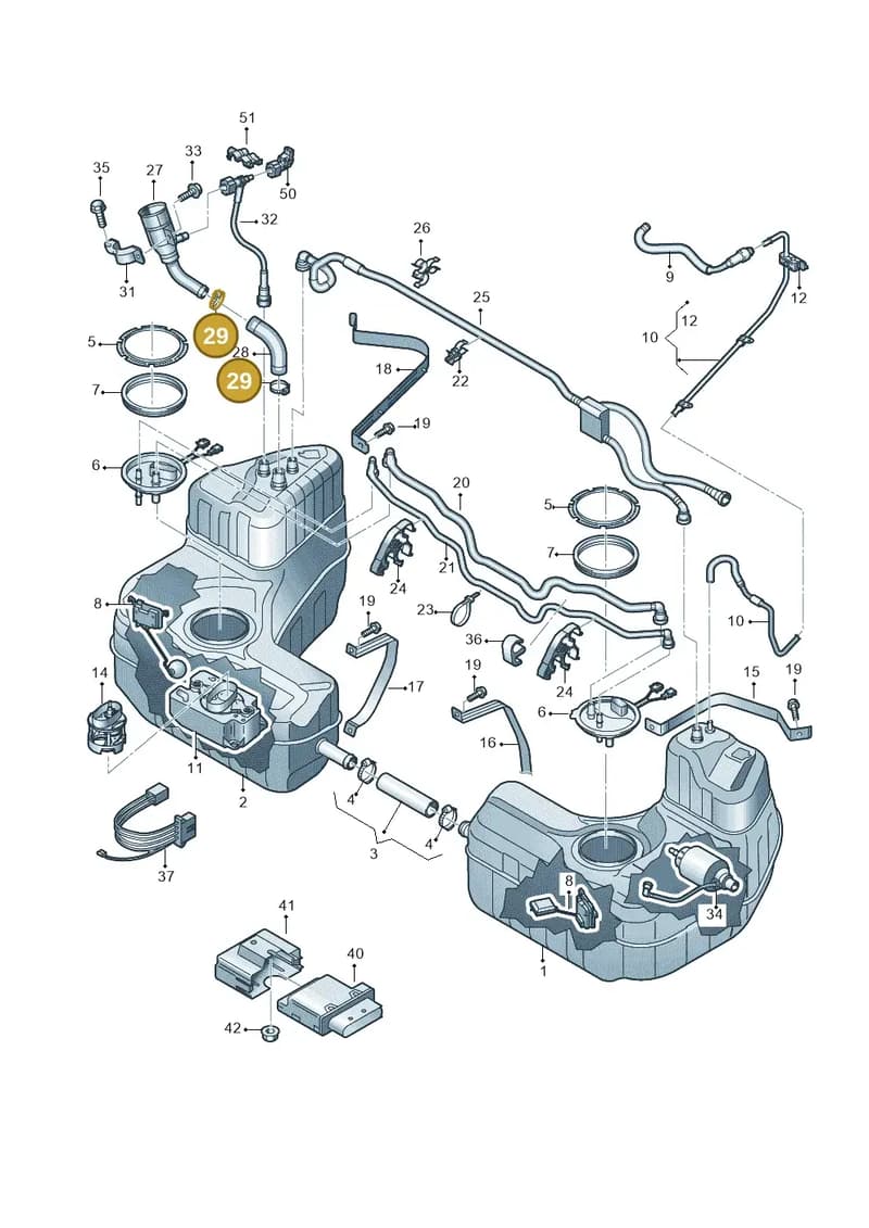 N91104001 — Audi R8 Spyder (2015-2024) diagram 872201100, position 29