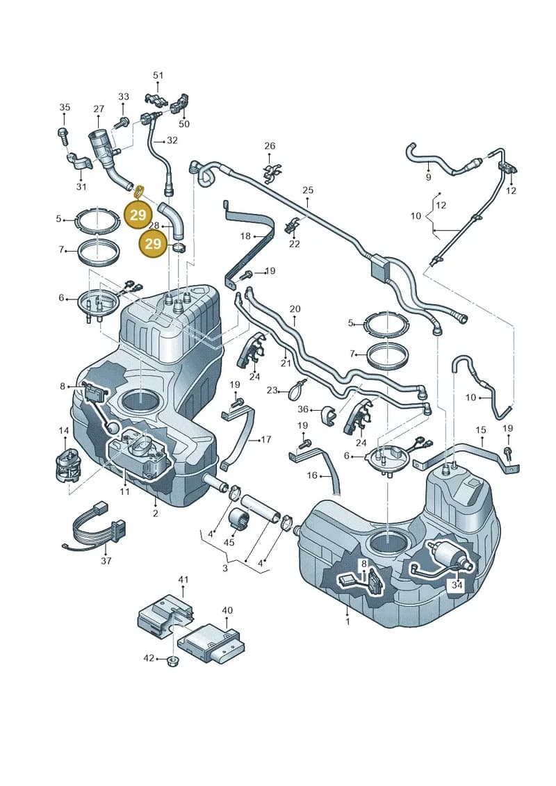 N91104001 — Audi R8 Spyder (2015-2024) diagram 872201000, position 29