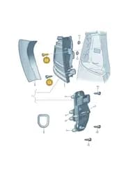 N91132101 Volkswagen Hexagon Socket Head Panel Bolt