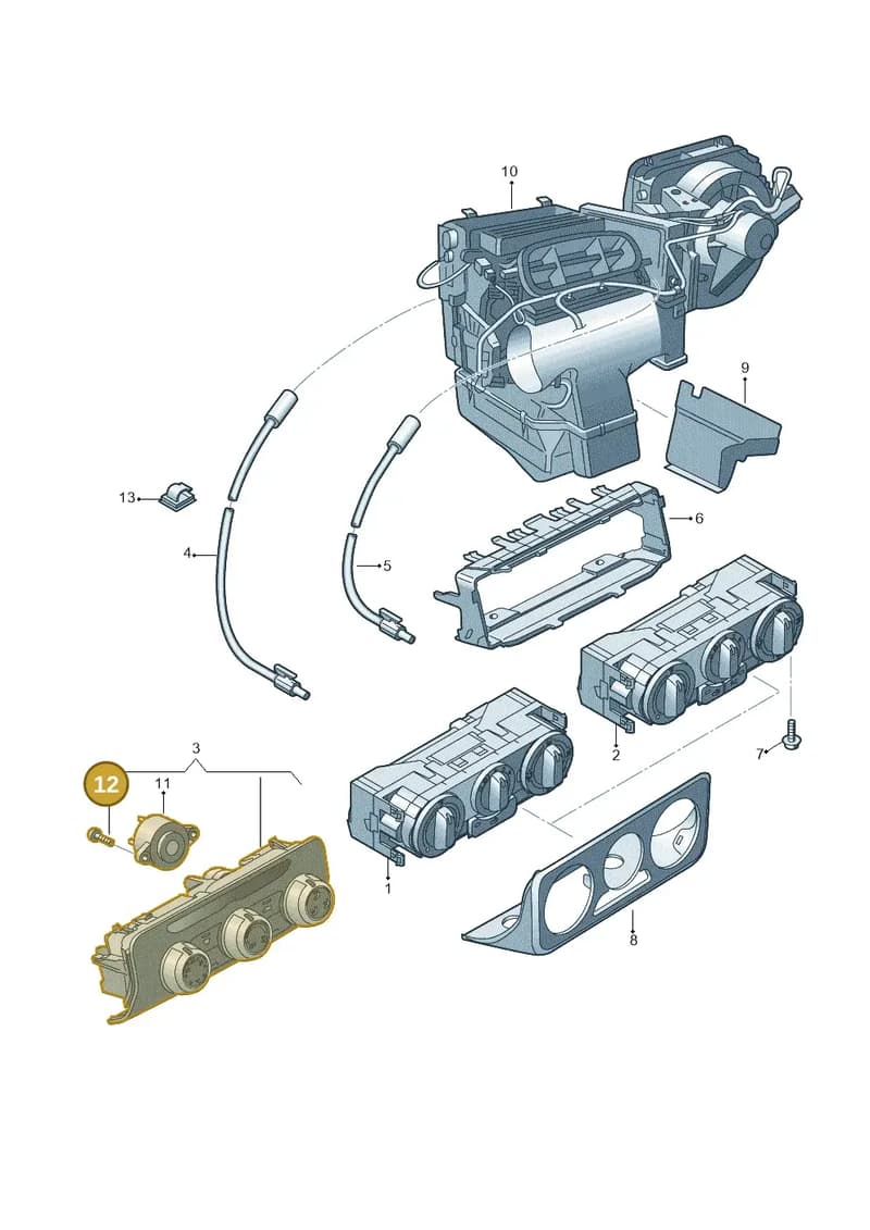 N91142701 — Audi A1 Sportback (2014-2018) diagram 708819400, position 12