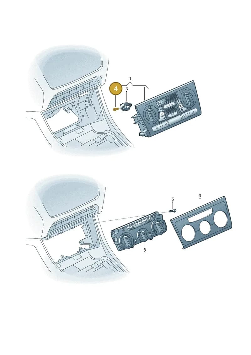N91142701 — Audi Q3 (2014-2019) diagram 764819400, position 4