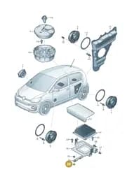 N91152001 Volkswagen Washer