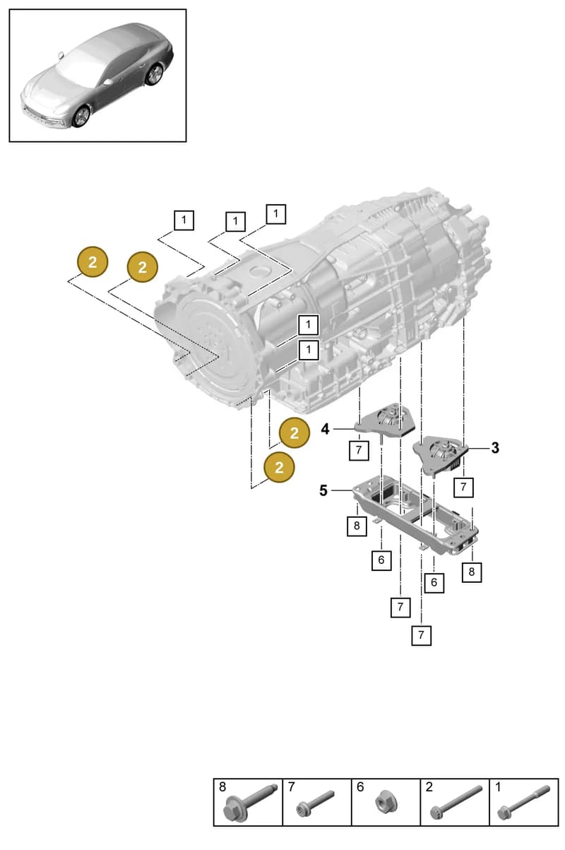 N91153202 — Porsche Panamera (2016-2020) diagram p49306000, position 2