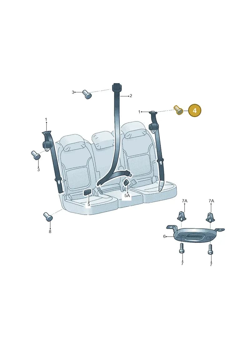 N91166101 — Skoda Yeti (2013-2017) diagram 767857700, position 4