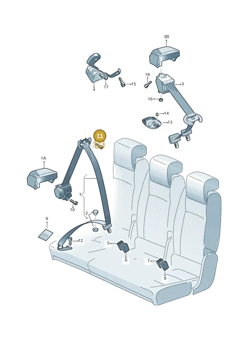 N91166101 — Skoda Karoq (2017-2023) diagram 834857750, position 11