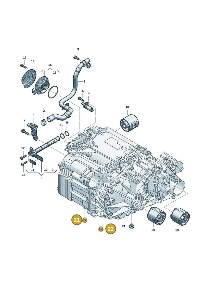 N91166202 — Audi Q6 e-tron (2023-2025) diagram f5s901620, position 21+22