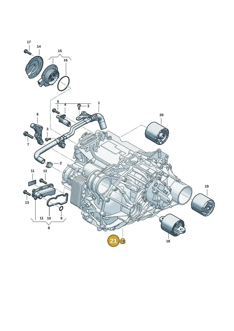 N91166202 — Audi Q6 e-tron (2023-2025) diagram f5s901100, position 21