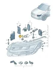 N91177604 Volkswagen Hexagon Socket Oval Head Bolt (Combi)