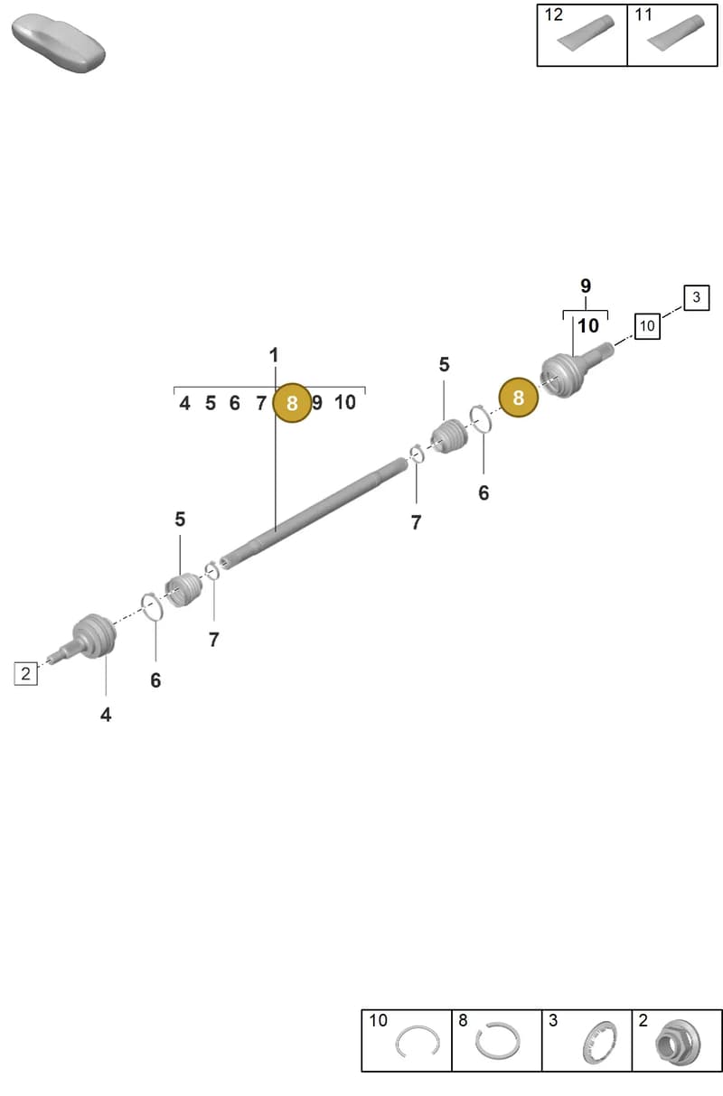 N91181201 — Porsche Panamera (2023-2025) diagram p58501100, position 8