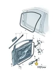 N91189702 Volkswagen Screw