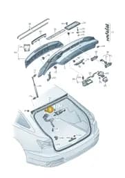 N91246101 Volkswagen Screw with Interior Serrations