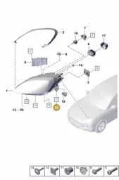 N91248101 Volkswagen Bolt with Washer