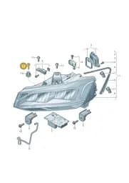 N91251501 Volkswagen Hexagon Socket Head Bolt (Combi)