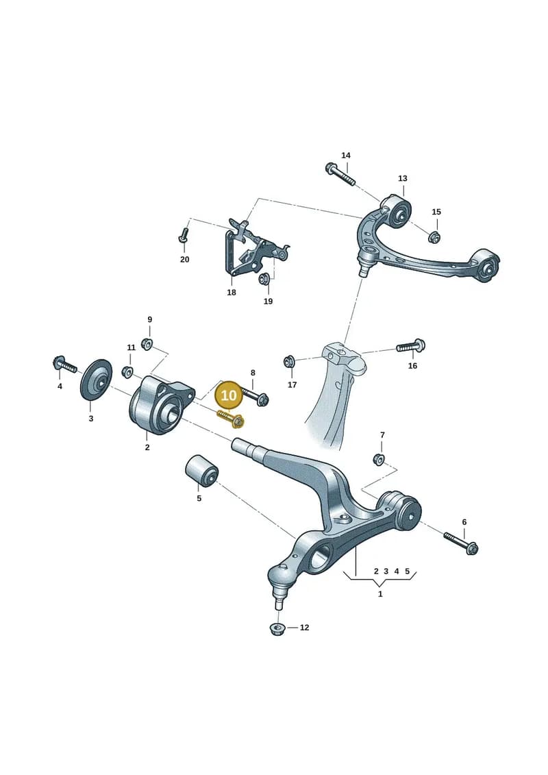 N91253301 — Audi RS e-tron GT (2020-2025) diagram 4j1407010, position 10