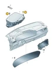N91257001 Volkswagen Hexagon Socket Oval Head Collared