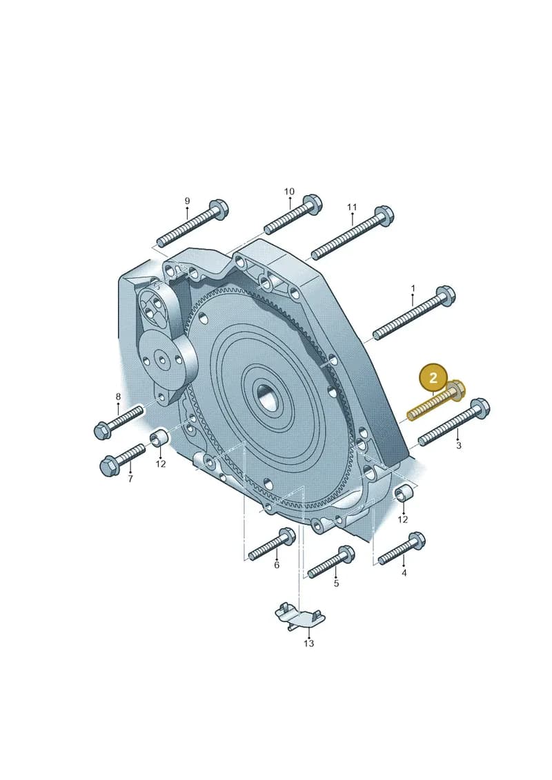 N91260101 — Audi A5 Sportback (2016-2025) diagram 620300850, position 2