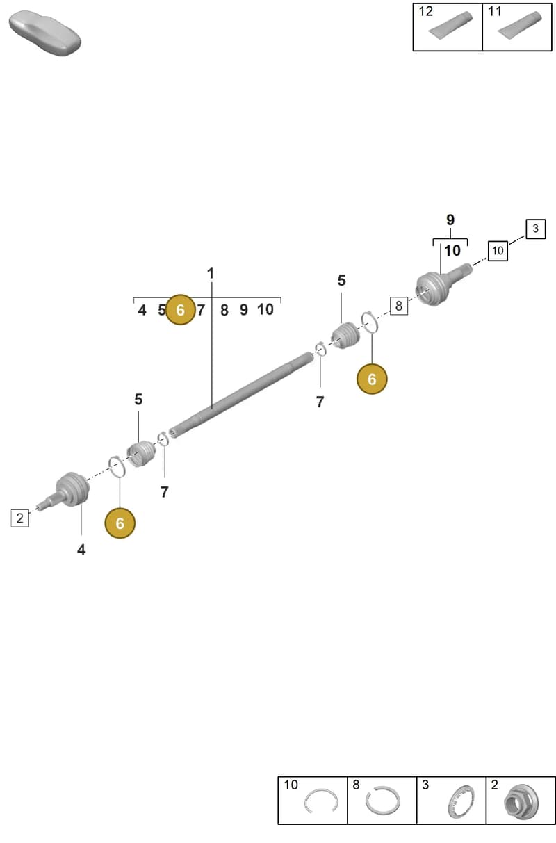 N91271301 — Porsche Panamera (2023-2025) diagram p58501100, position 6