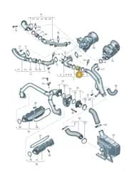 N91272901 Volkswagen Screw
