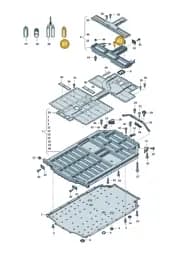 N91295401 Volkswagen Screw