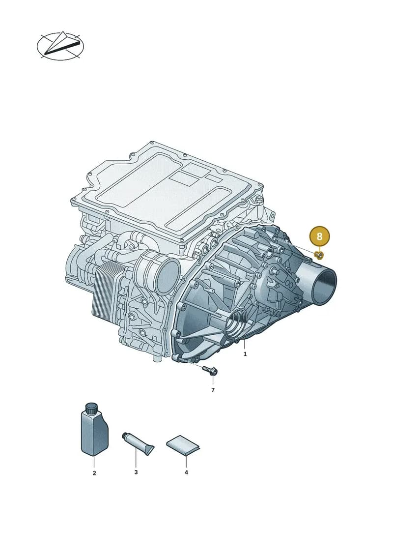 N91304001 — Audi Q6 e-tron (2023-2025) diagram f5s300050, position 5+8