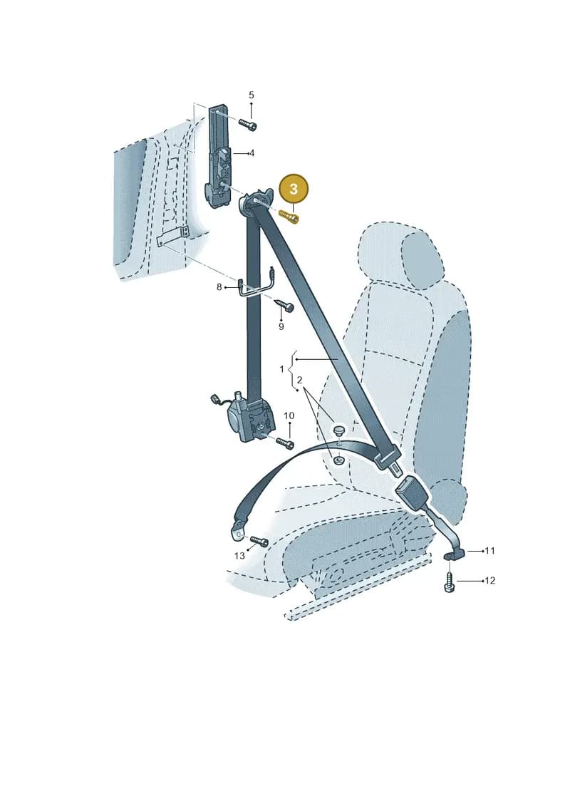 N98925601 — SEAT Toledo (2015-2019) diagram 740857600, position 3