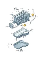 WHT000007A Volkswagen Bearing Screw