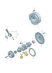 WHT000033AA Volkswagen Thrust Washer