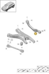 WHT000228A Volkswagen Eccentric Bolt