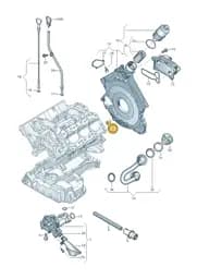WHT000404A Volkswagen Collar Nut