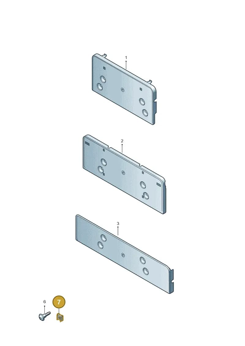 WHT000821 — Audi Q8 (2018-2025) diagram 429807040, position 7