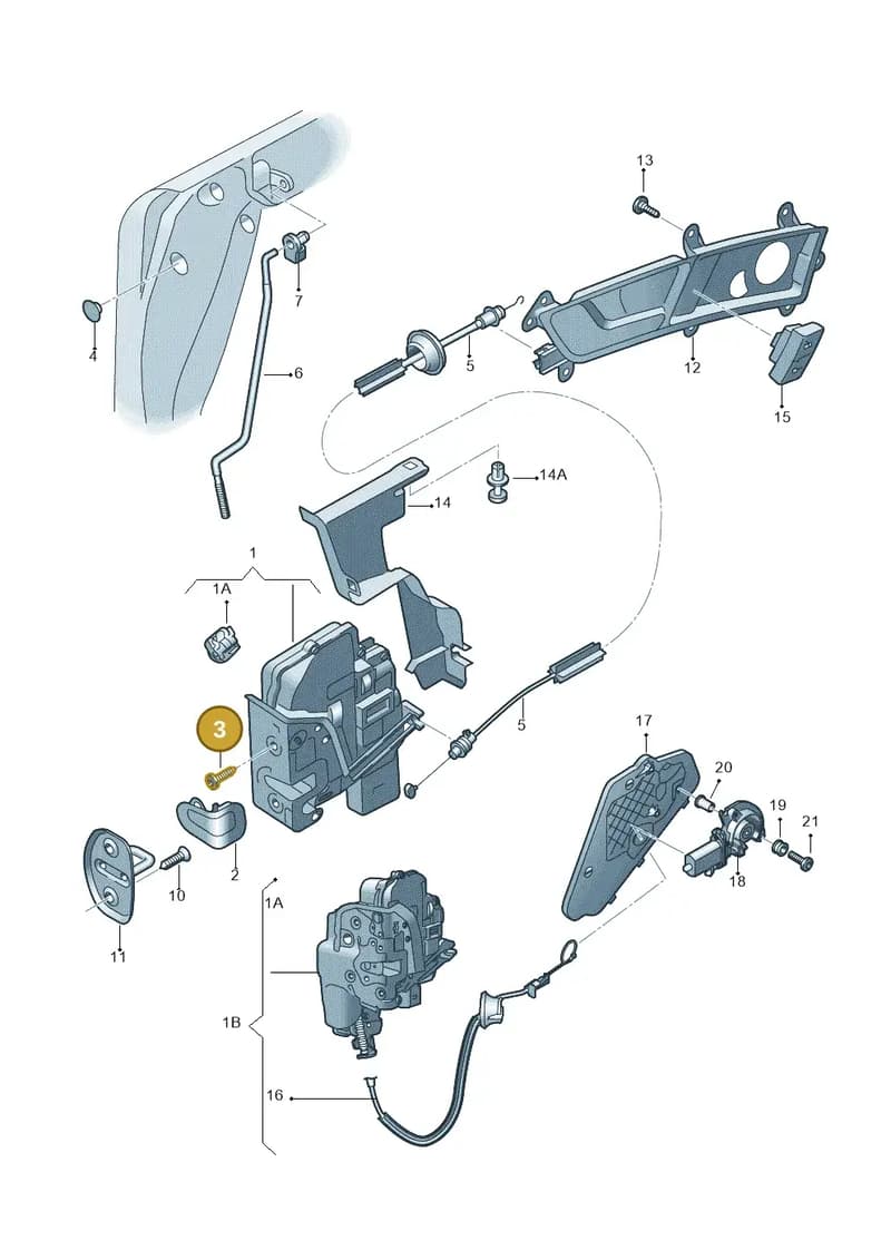 WHT000836 — Audi A6 2.7 TDI (2008-2011) diagram 448837300, position 3