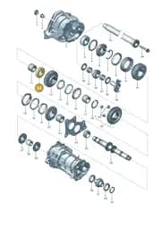 WHT001270A Volkswagen Thrust Washer
