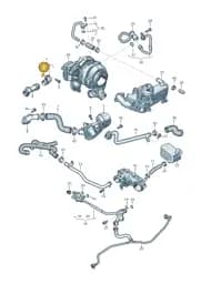 WHT001688D Volkswagen O-Ring