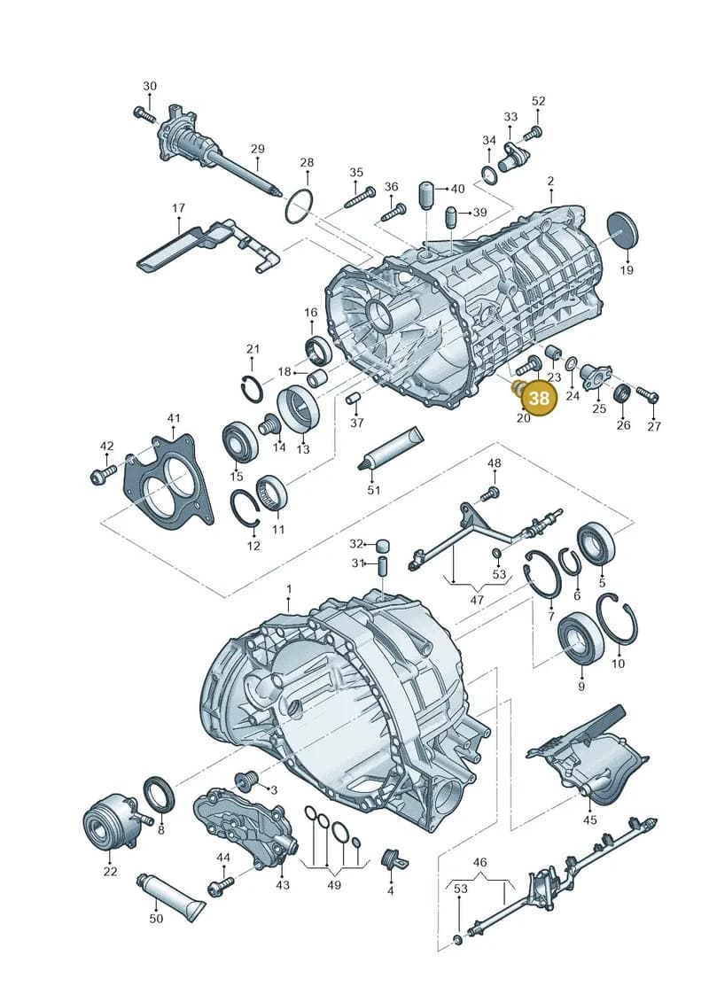 WHT001959A — Audi Q5 (2016-2025) diagram 897301300, position 38