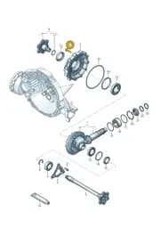 WHT002079A Volkswagen Oval Hexagon Socket Head Bolt