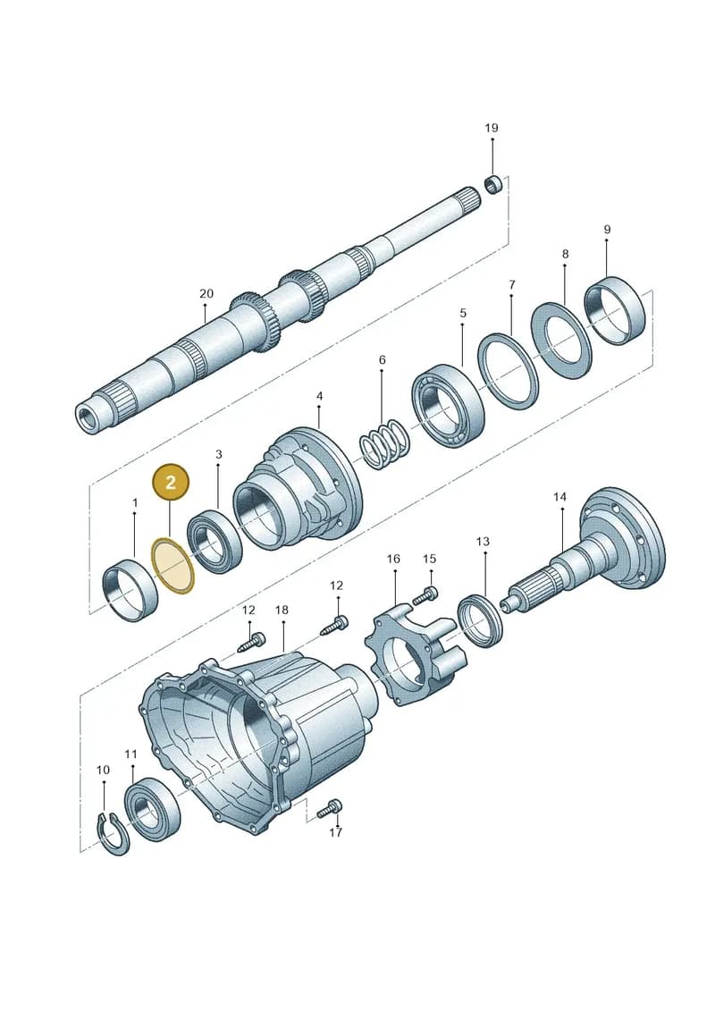WHT002286 — Audi Q5 (2009-2018) diagram 647409800, position 2