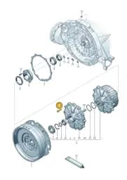 WHT002459C Volkswagen Hexagon Socket Head Bolt