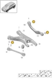 WHT002557 Volkswagen Hexagon Collar Nut Self-Locking