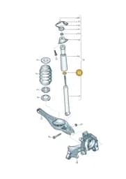 WHT002937 Volkswagen Washer