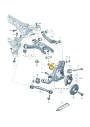 WHT003325 Volkswagen Eccentric Bolt